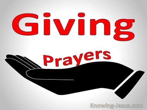 Prayers for Giving