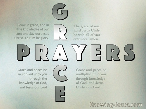 Prayers For Grace